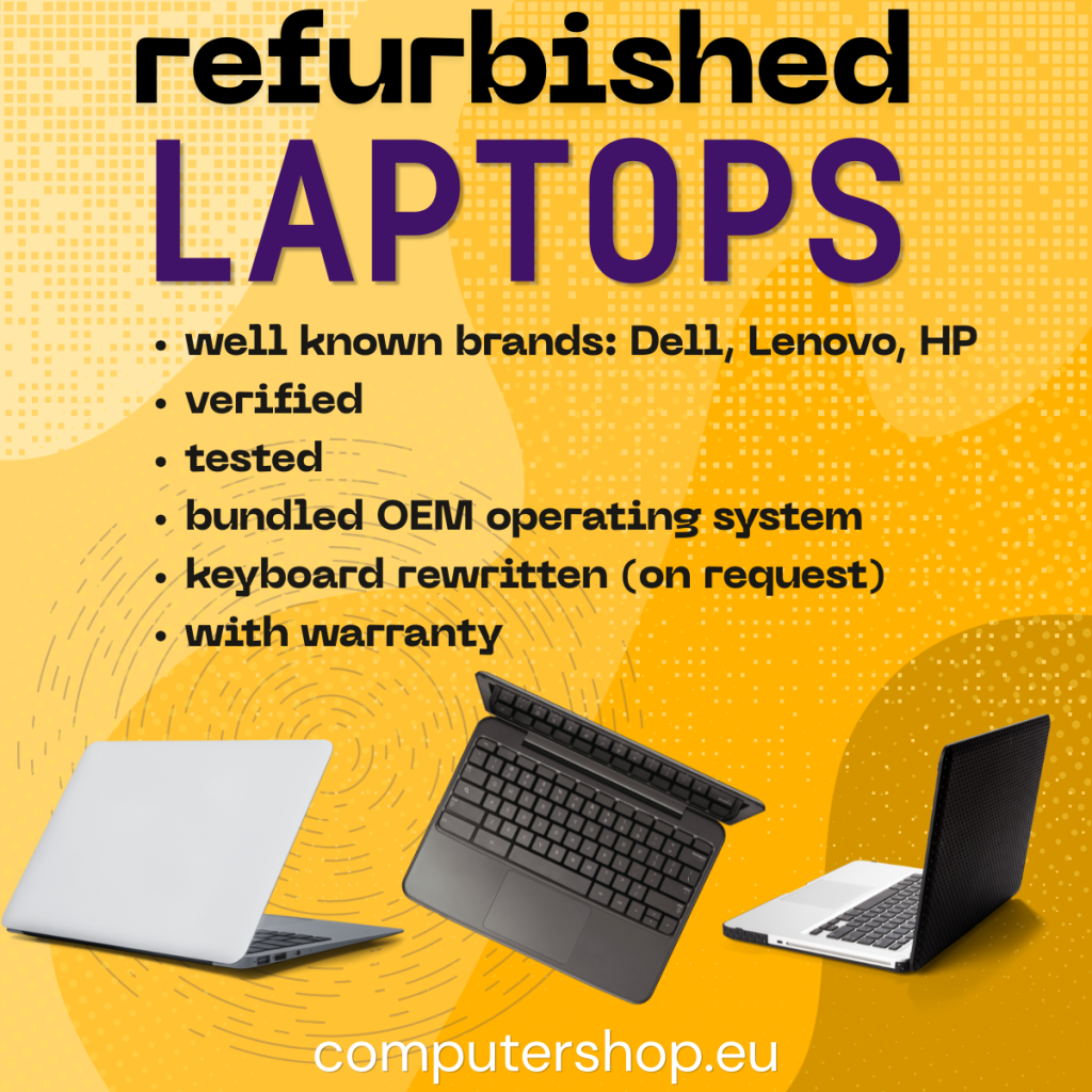 refurbished laptops