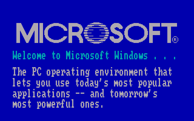 Microsoft Windows 1.0