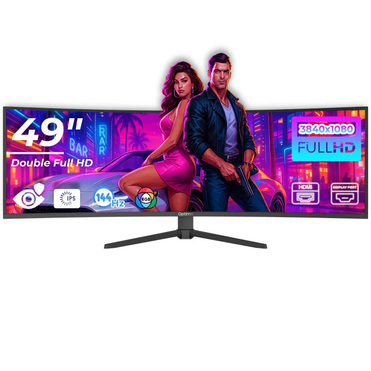 monitor curvo para juegos