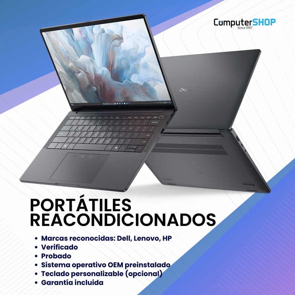 portatiles reacondicionados