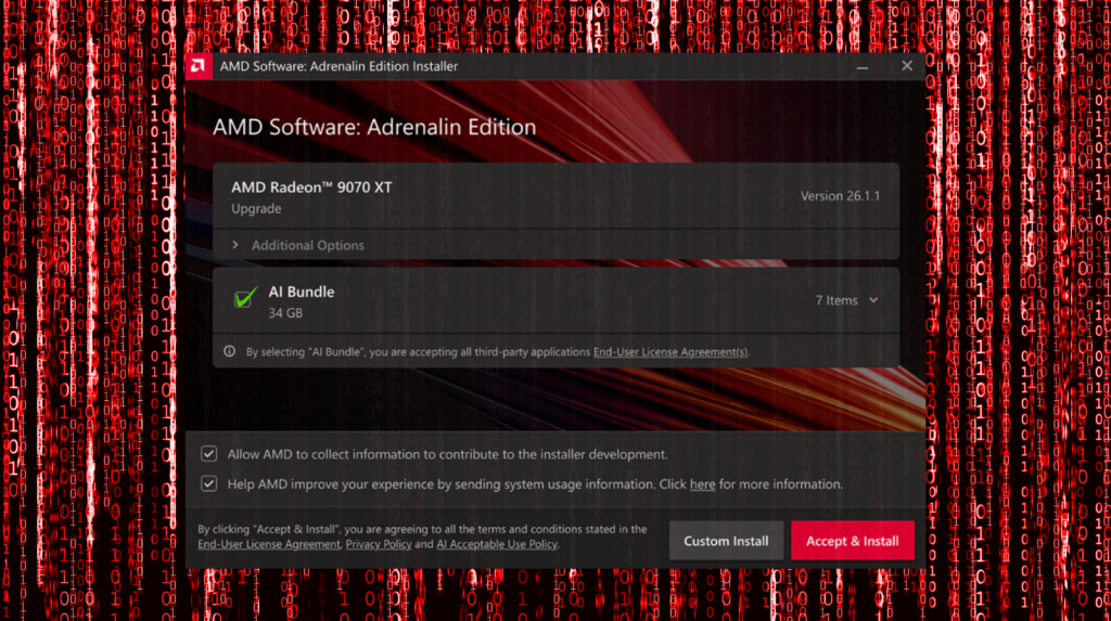 AMD Adrenalin AI Bundle