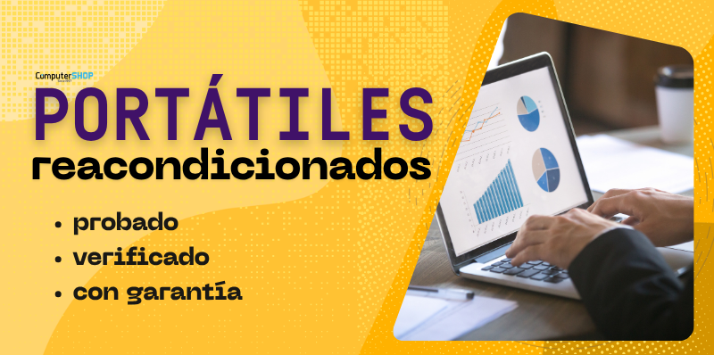 portatiles reacondicionados con garantia