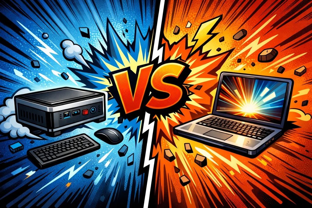 mini pc vs laptop