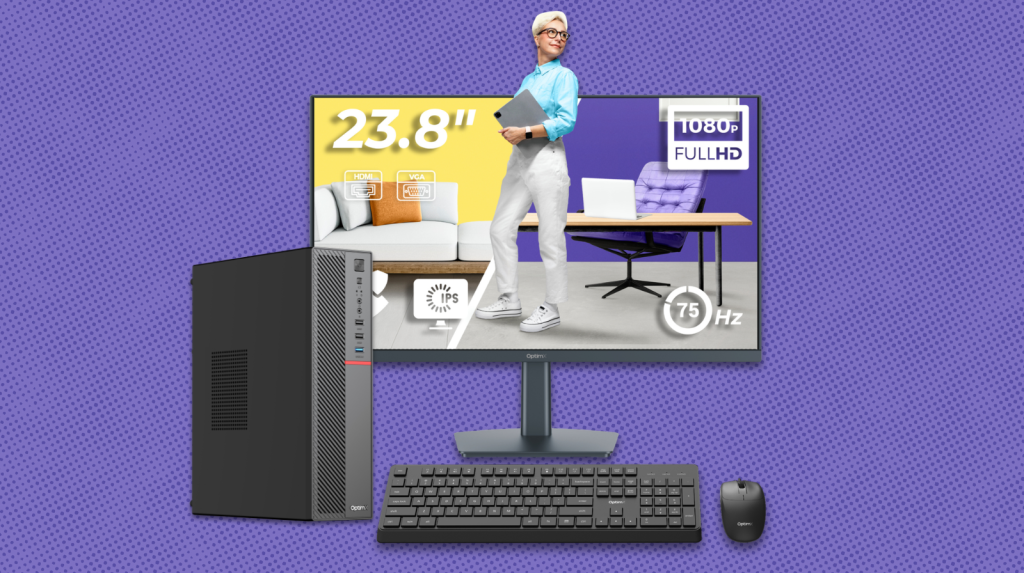 office setup OptimX T5 SFF