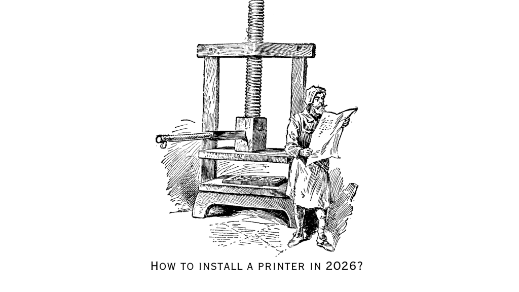 How to install a printer