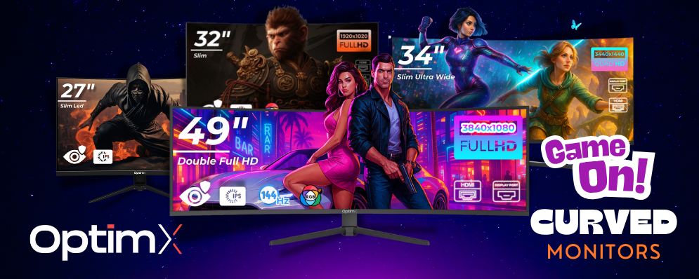 OptimX Curved Monitors