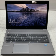 Laptop Second Hand HP ZBook 15 G6,Intel Core i7-9850H 2.60 - 4.60GHz, 16GB DDR4, 512GB SSD, Nvidia Quadro T1000 4GB, 15.6 Inch 4K, Touchscreen, Illuminated Numeric Keyboard, Webcam