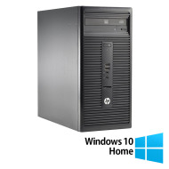 Computadora HP 280 G1 en torre reacondicionada, Intel Core i3-4130 3,40 GHz, 8GB DDR3, 500GB SATA, DVD-ROM + Windows 10 Home
