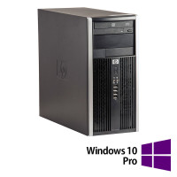 Computer Ricondizionato HP 6300 Tower, Intel Core i5-3330 3.00GHz, 4GB DDR3, 500GB SATA, DVD-RW + Windows 10 Pro