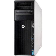 Poste de travail d'occasion HP Z620, 1xIntel Xeon 10 cœurs E5-2660 V2 2,2 GHz-3,0 GHz, 32 Go DDR3 ECC, disque dur 500 Go, 2 cartes vidéo nVidia Quadro NVS 310/512 Mo