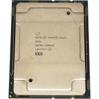 Remis à neufIntel Processeur Xeon Gold 6262 1,90 - 3,60 GHz, 24 cœurs, 33 Mo de cache L3