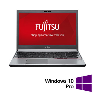 Generalüberholter Laptop FUJITSU SIEMENS Lifebook E756, Intel Core i5-6200U 2,30 GHz, 16 GB DDR4, 256 GB SSD, 15,6 Zoll Full HD, Webcam, numerische Tastatur +Windows 10 Pro