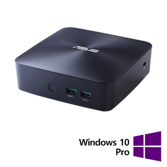 Ordinateur Asus Vivo UN68U Mini PC remis à neuf, Intel Core i5-8250U 1.60 - 3.40, 8 Go DDR4, 128 Go SSD + Windows 10 Pro