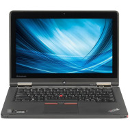 Ordinateur portable d'occasion Lenovo ThinkPad Yoga 12, Intel Core i5-5300U 2,30-2,90 GHz, 8 Go DDR3, 128 Go SSD, écran tactile 12,5 pouces, webcam, Grade A-