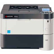 Imprimante laser monochrome d'occasion Kyocera FS-2100DN, recto-verso, A4, 40ppm, 1200 x 1200dpi, USB, réseau