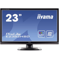Moniteur d’occasion Iiyama ProLite E2382HSD, 23 pouces Full HD, VGA, DVI
