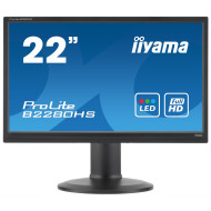 Moniteur d'occasion Iiyama B2280H, 22 pouces Full HD LED, VGA, DVI, Display Port