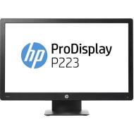 Moniteur HP ProDisplay P223 d'occasion, LCD Full HD 21,5 pouces, port d'affichage, VGA