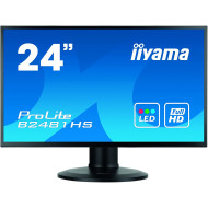 Monitor ricondizionato Iiyama XB2481HS, Full HD VA da 24 pollici, VGA, DVI, HDMI