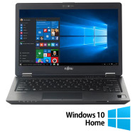 Laptop reacondicionada Fujitsu LifeBook U728, Intel Core i5-8250U 1.60-3.40GHz, 8GB DDR4 , 256GB SSD , 12.5 pulgadas Full HD, cámara web + Windows 10 Home