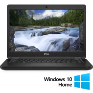 Laptop restaurada Dell Latitude 5490,Intel Core i5-8350U 1,70 GHz, 8 GB DDR4, 256 GB SSD, 14 pulgadas HD, cámara web +Windows 10 Home