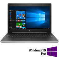 Portátil reacondicionado HP ProBook 450 G5,Intel Core i3-7100U 2,40 GHz, 8 GB DDR4, 256 GB SSD, cámara web, 15,6 pulgadas Full HD+Windows 10 Pro