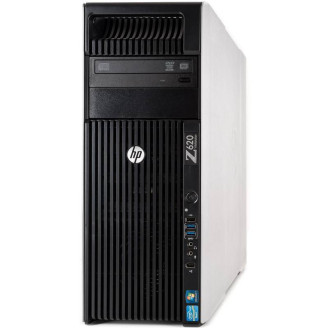 Workstation usata HP Z620, 1x Intel Xeon 10-Core E5-2660 V2 2.2GHz-3.0GHz, 32GB DDR3 ECC, HDD 500GB, 2 x nVidia Quadro NVS 310/512MB Video Card