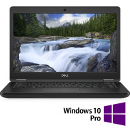 Laptop restaurada Dell Latitude 5490,Intel Core i5-8350U 1,70 GHz, 8 GB DDR4, 256 GB SSD, pantalla táctil Full HD de 14 pulgadas, cámara web +Windows 10 Pro