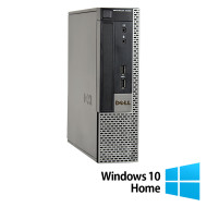 Computer ricondizionato Dell OptiPlex 9020 USFF, Intel Core i5-4690S 3,20-3,90 GHz, 8 GB DDR3, 256 GB SSD + Windows 10 Home
