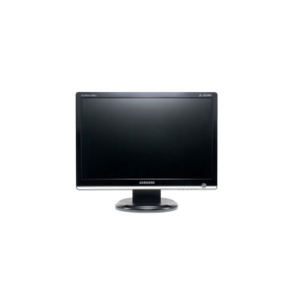 Samsung 206BW Monitor usado, LCD de 20 pulgadas, 1680 x 1050, DVI, VGA