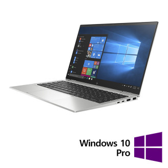 Laptop ricondizionato HP EliteBook X360 1040 G7, Intel Core i7-10610U 1,80 - 4,90 GHz, 16GB DDR4 , 256GB SSD , touchscreen Full HD da 14 pollici, webcam + Windows 10 Pro