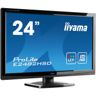 Monitor usado Iiyama E2482HSD, 24 pulgadas Full HD TN,VGA, DVI