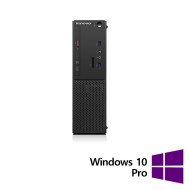 PC ricondizionato LENOVO S510 SFF, Intel Core i3-6100 3,70GHz, 8GB DDR4, 120GB SSD, DVD-ROM + Windows 10 Pro