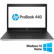 Portátil reacondicionado HP ProBook 440 G5,Intel Core i5-8250U 1,60 GHz, 8 GB DDR4, 256 GB SSD, 14 pulgadas Full HD, cámara web +Windows 10 Home