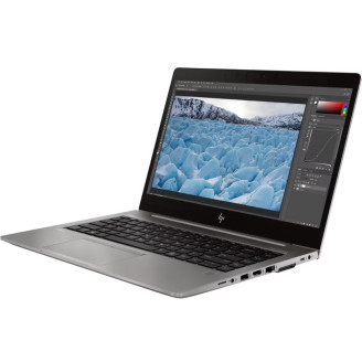 Laptop aus zweiter Hand HP Zbook 14u G6,Intel Core i7-8565U 1,80 – 4,60 GHz, 8 GB DDR4, 512 GB SSD, 14 Zoll Full HD, Webcam