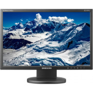Monitor usado SAMSUNG 2443BW, 24 pulgadas LCD, Full HD 1920 x 1200, VGA, DVI, USB, pantalla ancha
