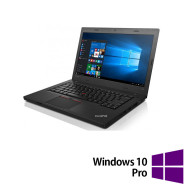 Laptop ricondizionato Lenovo ThinkPad L460,Intel Core i5-6200U 2,30 GHz, DDR3 da 8 GB, SSD da 256 GB, 14 pollici, Webcam +Windows 10 Pro
