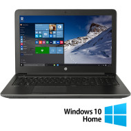 Laptop ricondizionato HP ZBook 15 G4, Intel Core i7-7820HQ 2.90 - 3.90GHz, 16GB DDR4, SSD 512GB, Nvidia Quadro M2200, 15.6 Pollici Full HD, Tastiera numerica, Webcam + Windows 10 Home