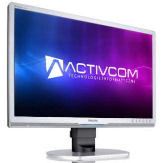 Monitor usado PHILIPS 220P1, 22 pulgadas LCD, 1680 x 1050, VGA, DVI