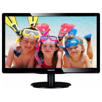 PHILIPS 226V4L Refurbished Monitor, 22 Inch Full HD LCD, VGA, DVI