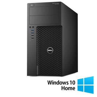 Station de travail Dell Precision 3620 Tower remise à neuf, Intel Xeon E3-1270 V5 3,60 - 3,90 GHz, 16 Go DDR4, 256 Go NVME + 1 To SATA HDD, carte graphique Nvidia M2000/4 Go + Windows 10 Home