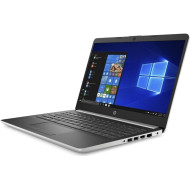 Laptop di seconda mano HP 14-DK0357NG, Ryzen 5 3500U 2.10 - 3.70, 8 GB DDR4, 128 GBSSD + 1 TB HDD, Webcam, 14 pollici Full HD, Argento
