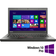 Laptop Generalüberholtes LENOVO ThinkPad T450s, Intel Core i5-5200U 2,20 GHz, 8 GB DDR3, 256 GB SSD, 14 Zoll, Webcam +Windows 10 Pro
