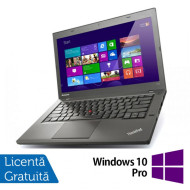 Laptop Lenovo ThinkPad T440s,Intel Core i7-4600U 2.10GHz, 8GB DDR3, 120GB SSD, 14 Inch, HD+, Webcam +Windows 10 Pro