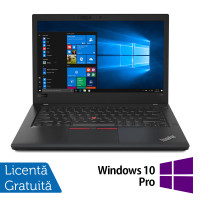 Laptop Refurbished LENOVO ThinkPad T480s, Intel Core i5-8350U 1.70 - 3.60GHz, 8GB DDR4, 240GB SSD, 14 Inch IPS Full HD Touchscreen, Webcam + Windows 10 Pro
