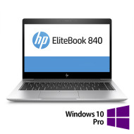 Laptop Refurbished HP EliteBook 840 G5, Intel Core i7-8650U 1.90 - 4.20GHz, 16GB DDR4, 512GB SSD M.2, 14 Inch Full HD, Webcam + Windows 10 Pro