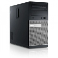 Used Computer Dell 9010 Tower, Intel Core i3-3220 3.30GHz, 8GB DDR3, 120GB SSD, DVD-RW