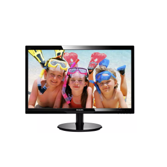 Second Hand Monitor PHILIPS 246V, 24 Inch LED, 1920 x 1080, VGA, HDMI, Widescreen