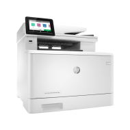 Multifunktionaler gebrauchter Laserfarbdrucker HP LaserJet Pro MFP M479fdn, A4 , 23 Seiten/Minute, 600 x 600 dpi, Scanner, Kopierer, Fax, Duplex, USB, Netzwerk, Toner