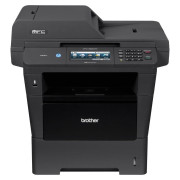 Multifunctional Second Hand Laser Monochrome BROTHER MFC-8950DW, A4, 42ppm, 1200 x 1200 dpi, USB, Network, WI-FI, Copier, Duplex, Toner and Drum Unit
